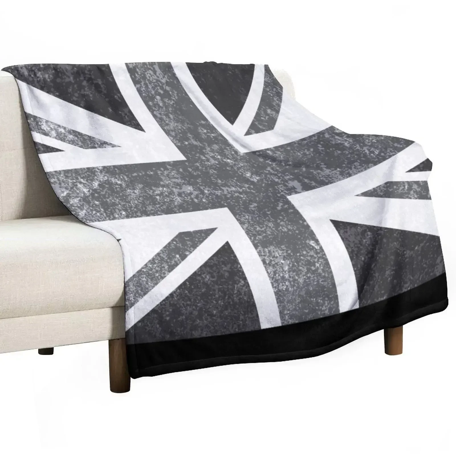 Home Office United Kingdom - Union Jack Vintage Grayscale - United