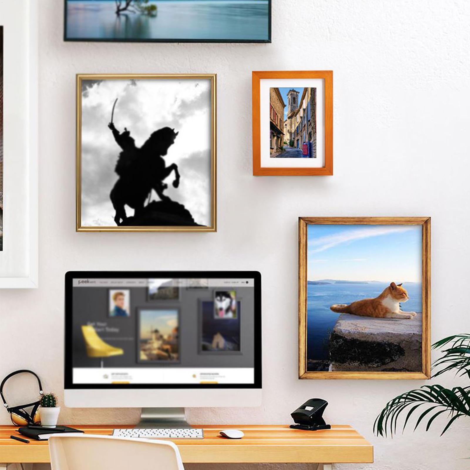 Home Office For Passport - Portable Photo Frame Spacious Storage Box