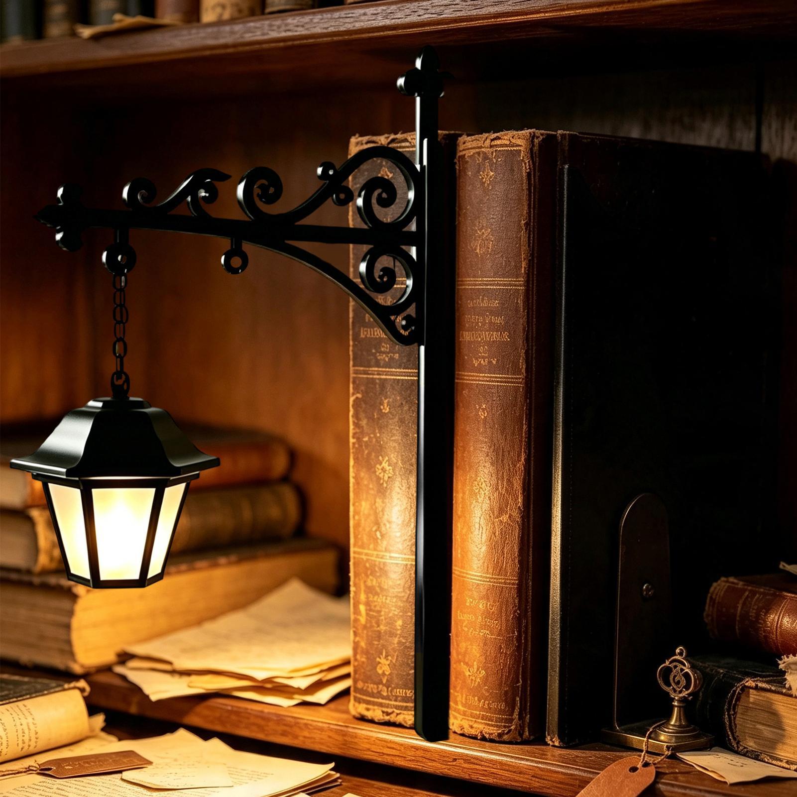 Home Office Shed - Bookshelf Lamp Library Lantern Light Library