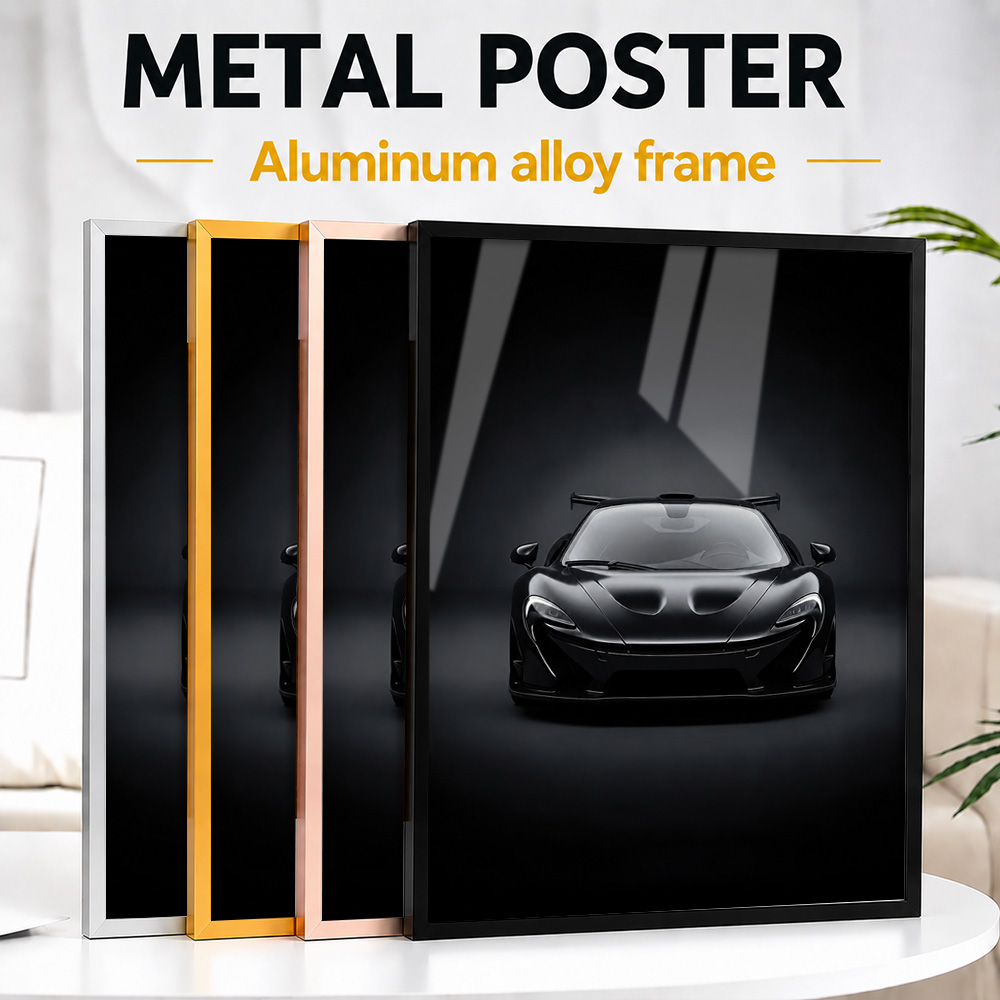 Home Office United Kingdom - United Kingdom Black Car Metal Poster
