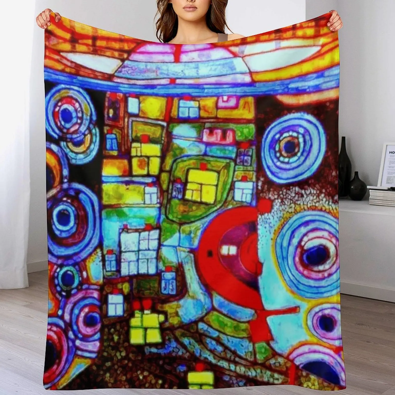 Qatar 813 neon Throw Blanket W - Home Office Qatar 评论和价格