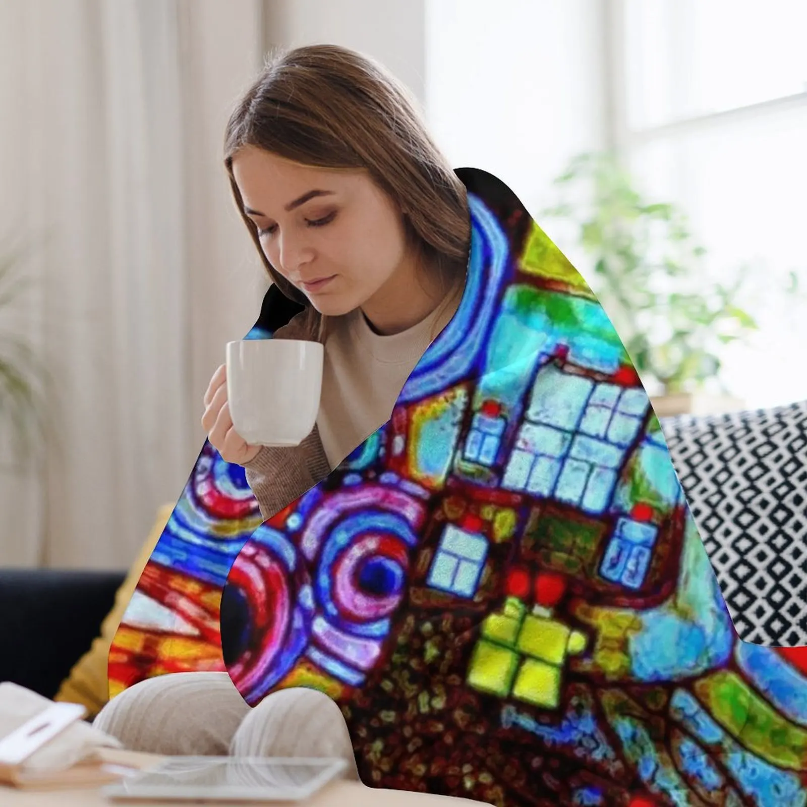 Qatar 813 neon Throw Blanket W - Home Office Qatar 评论和价格