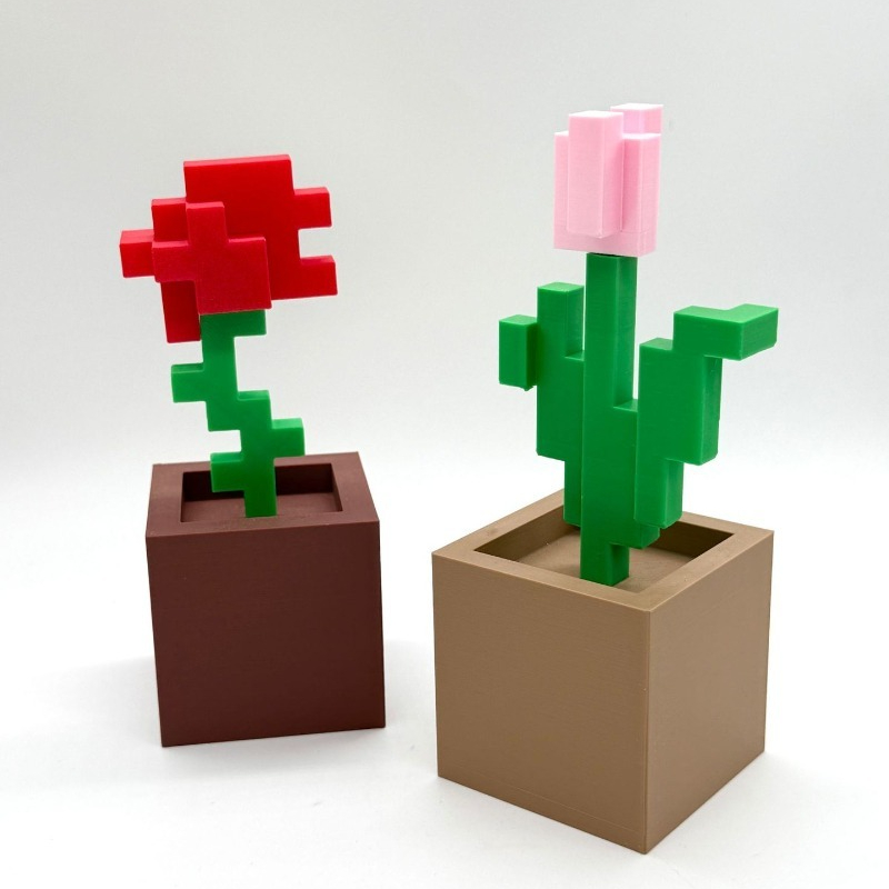 3D Printing Unique Flower Deco - Home Office Hidden Desk 评论和价格