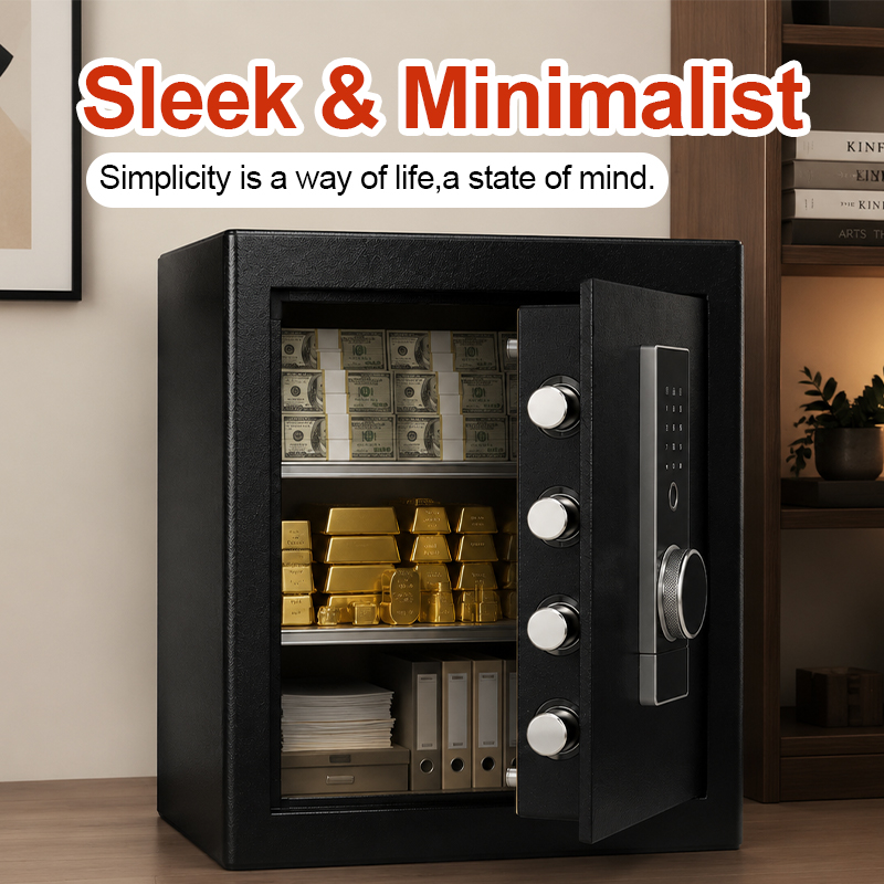 Biometric Fingerprint Safe Box - Home Office For Passport 评论和价格