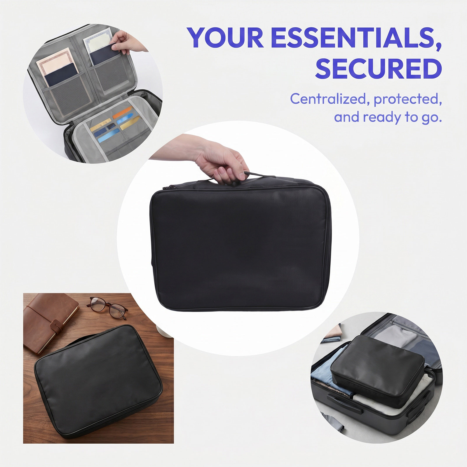Important Document Organizer A - Home Office For Passport 评论和价格