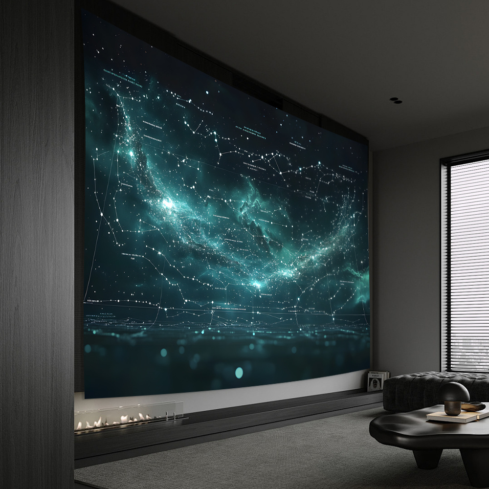 Starry Night Backdrop Cloth -  - Home Office Backdrop 评论和价格