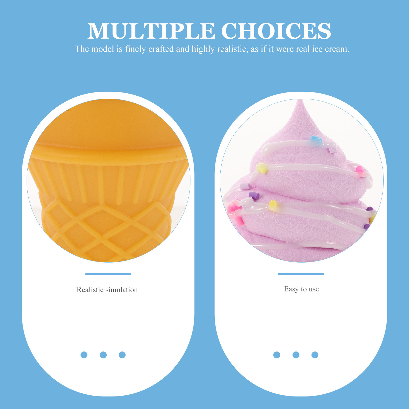 Premium Realistic Ice Cream Co - Home Office Backdrop 评论和价格