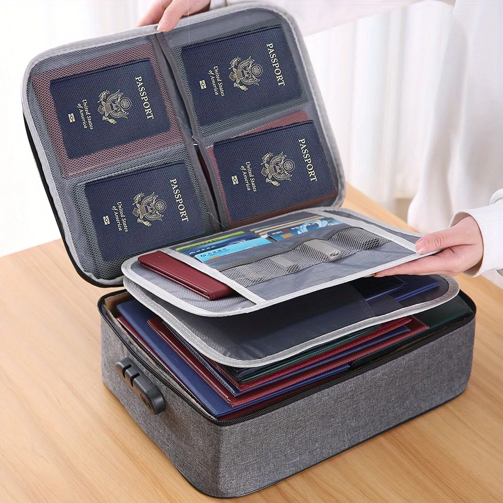 File Organizer Bags Document H - Home Office For Passport 评论和价格