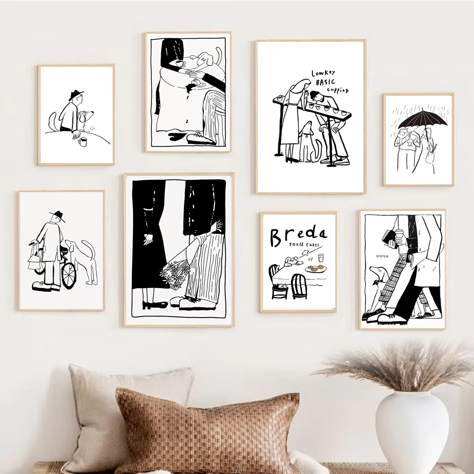 1pc Scandinavian Minimalist Ar - Home Office Romance Manga 评论和价格