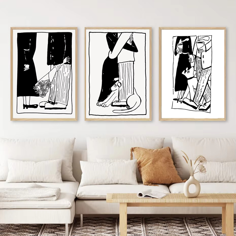 1pc Scandinavian Minimalist Ar - Home Office Romance Manga 评论和价格