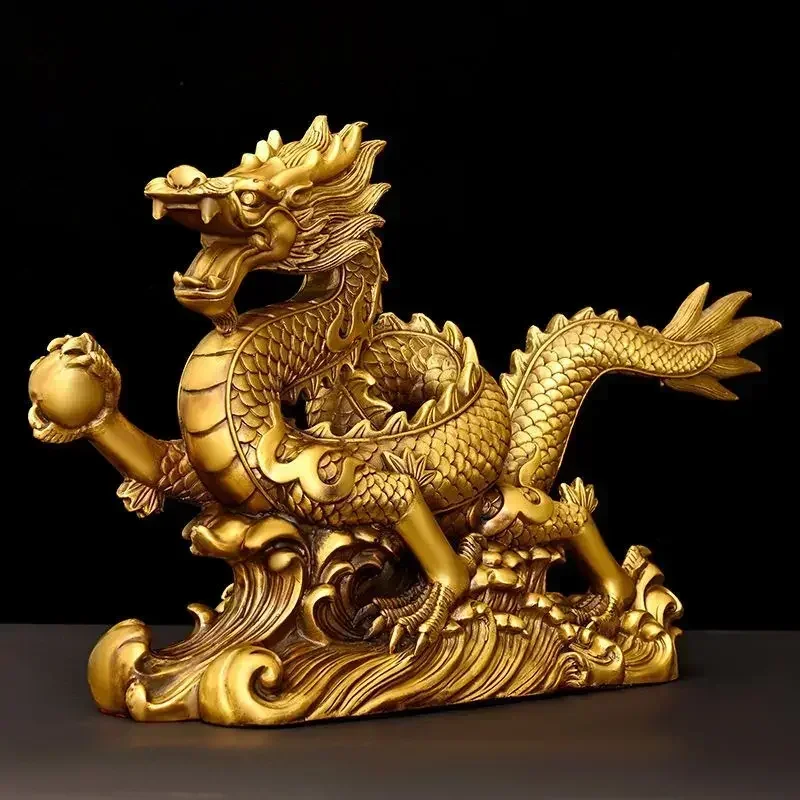 Feng Shui Lucky Copper Dragon  - Home Office Feng Shui 评论和价格