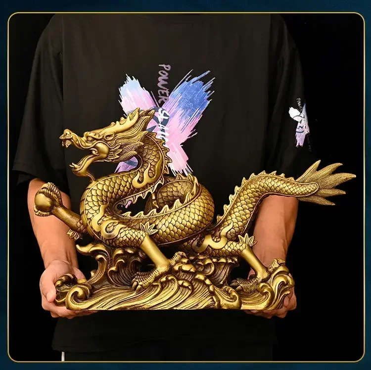 Feng Shui Lucky Copper Dragon  - Home Office Feng Shui 评论和价格