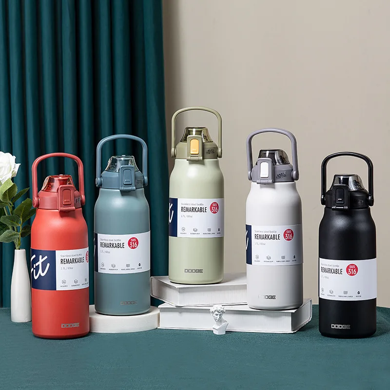 Stainless steel water bottle w - Home Office 2024 评论和价格