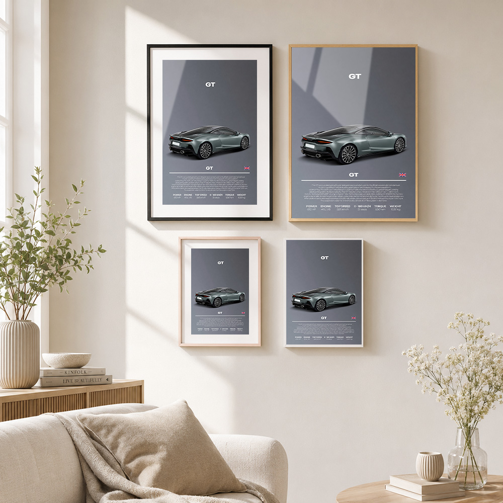 United Kingdom GT Car Framed M - Home Office United Kingdom 评论和价格