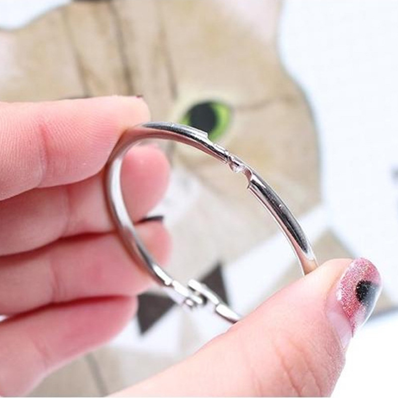 10pcs Loose Leaf Binder Rings  - Home Office Image 评论和价格
