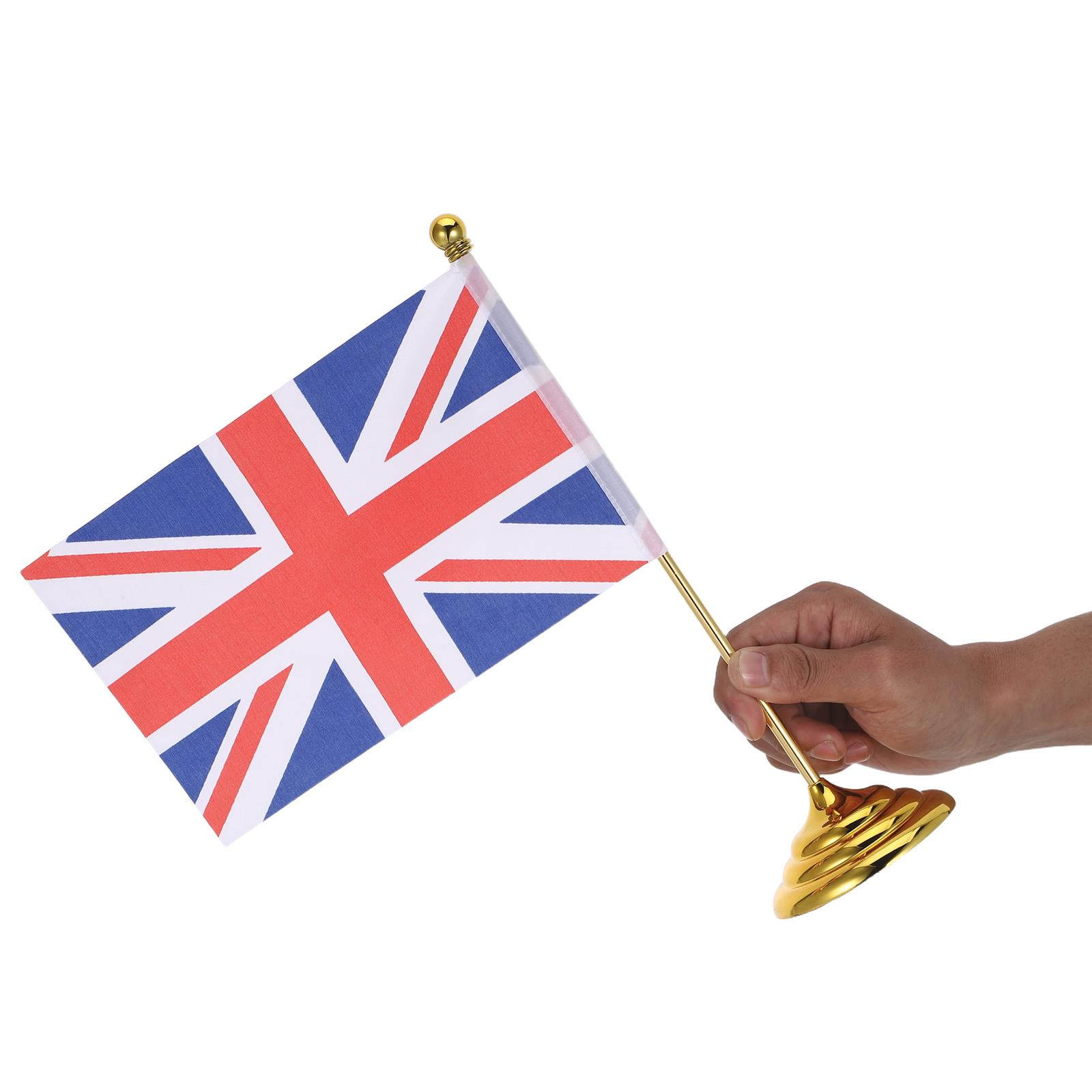 Mini Uk Desk Flag Set United K - Home Office United Kingdom 评论和价格