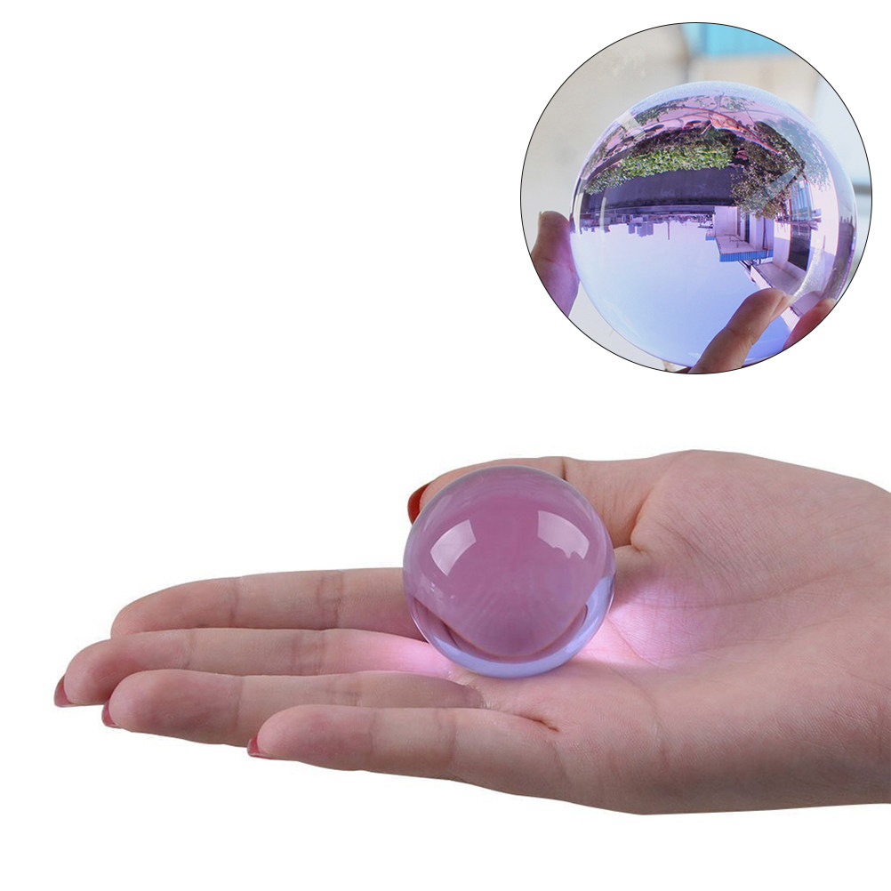 4Cm Crystal Ball Sphere Violet - Home Office Feng Shui 评论和价格