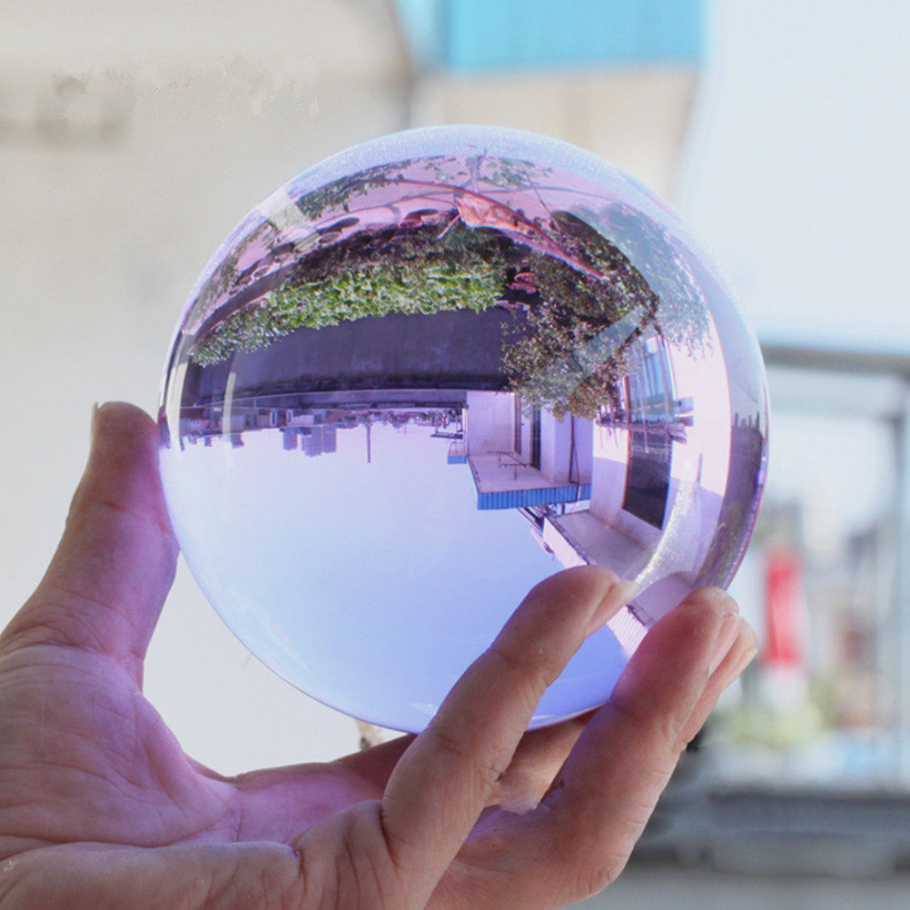 4Cm Crystal Ball Sphere Violet - Home Office Feng Shui 评论和价格