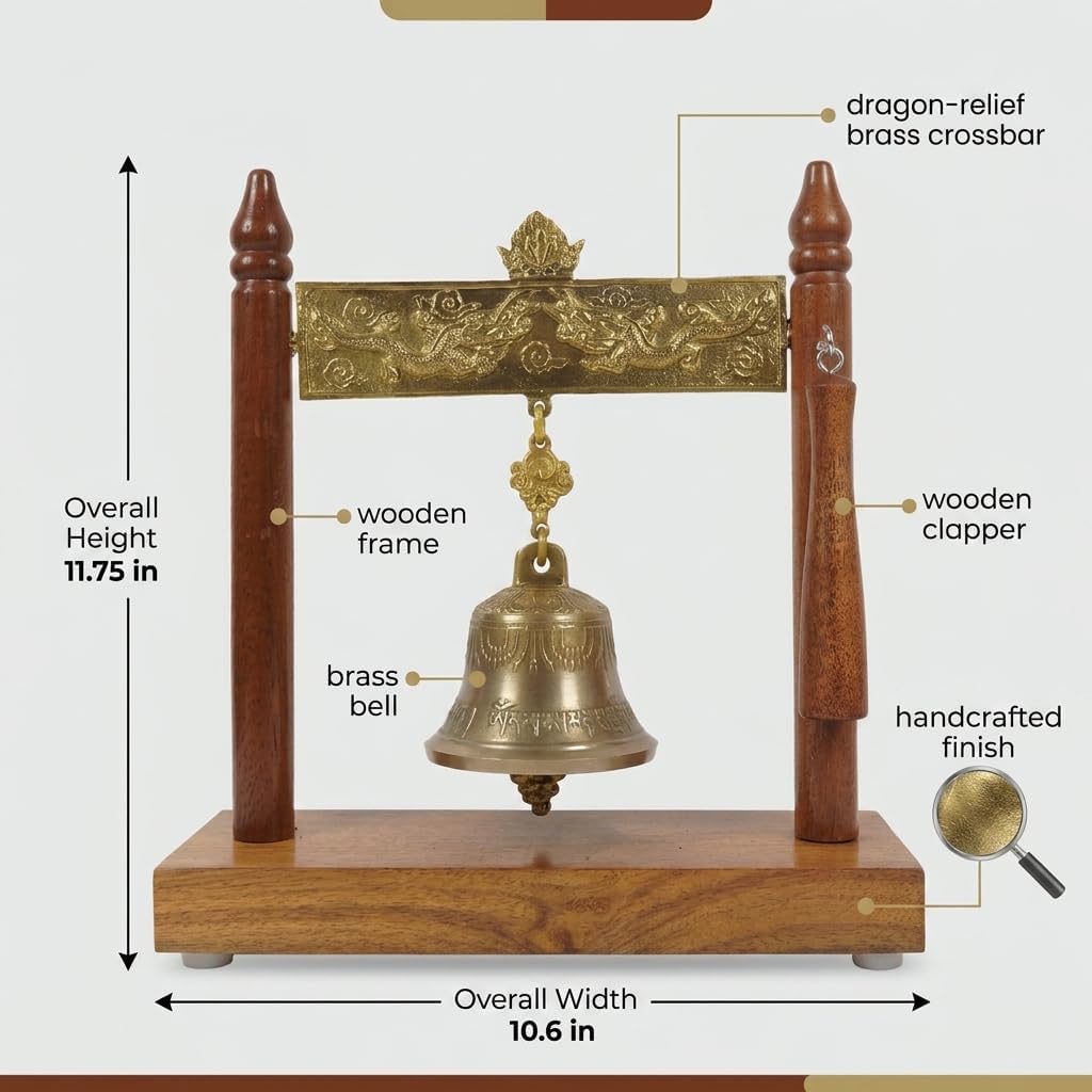 Wooden Frame Brass Meditation  - Home Office Feng Shui 评论和价格