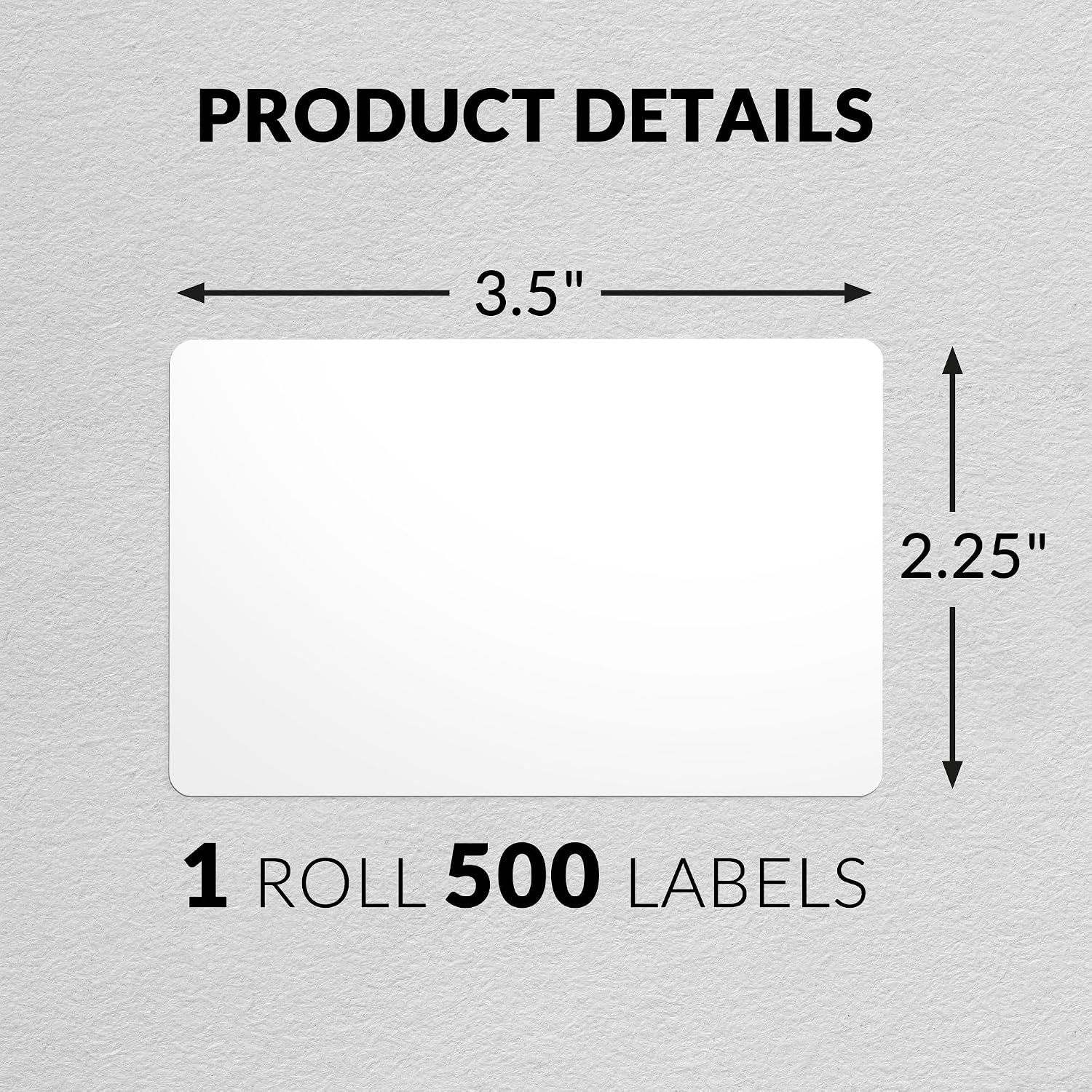 500 Blank Name Tag Stickers, 3 - Home Office Image 评论和价格