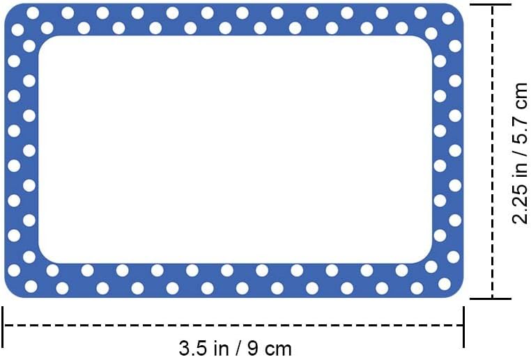 300 Cute Dot Name Stickers Col - Home Office Image 评论和价格