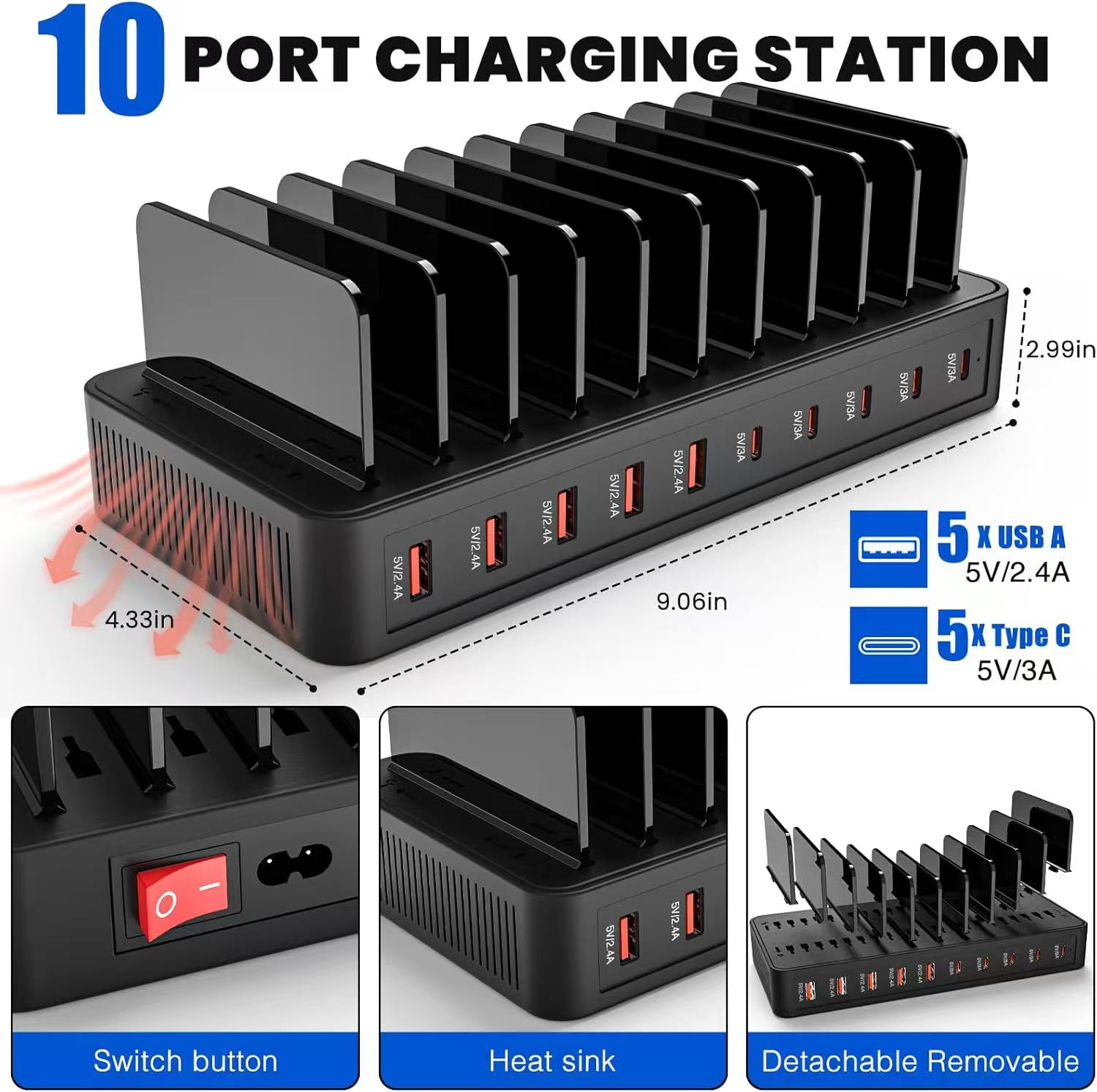 100W Multi-Functional Charger  - Home Office Vivo 评论和价格
