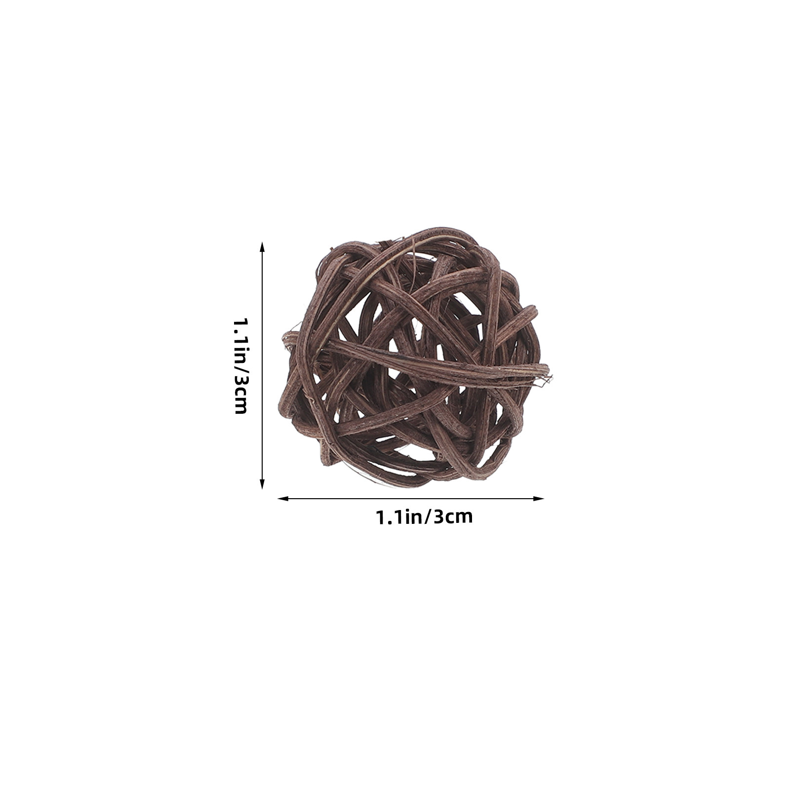 36Pcs Rattan Balls for Vase Fi - Home Office Backdrop 评论和价格