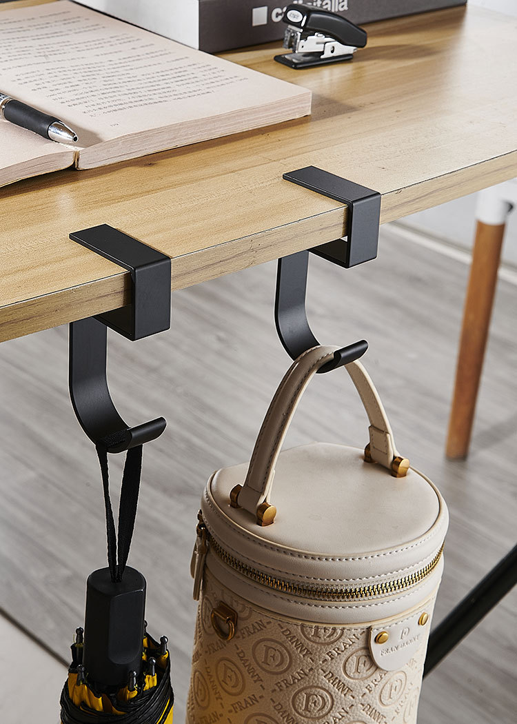5-Shaped Portable Desk Hook |  - Home Office Hidden Desk 评论和价格