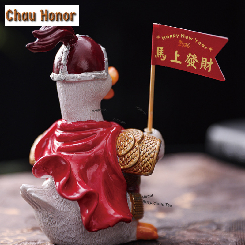 Color Changing Warrior Duck Te - Home Office Feng Shui 评论和价格
