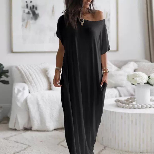 Women's Home Long Dress Summer - Home Office 2024 评论和价格