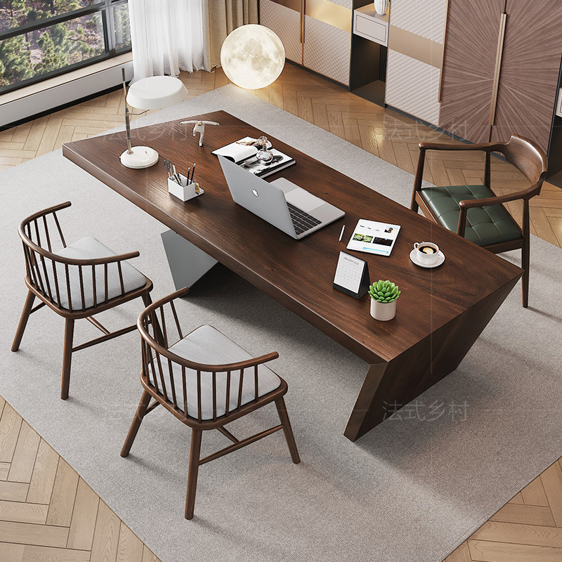South American walnut presiden - Home Office L Shaped Desk 评论和价格