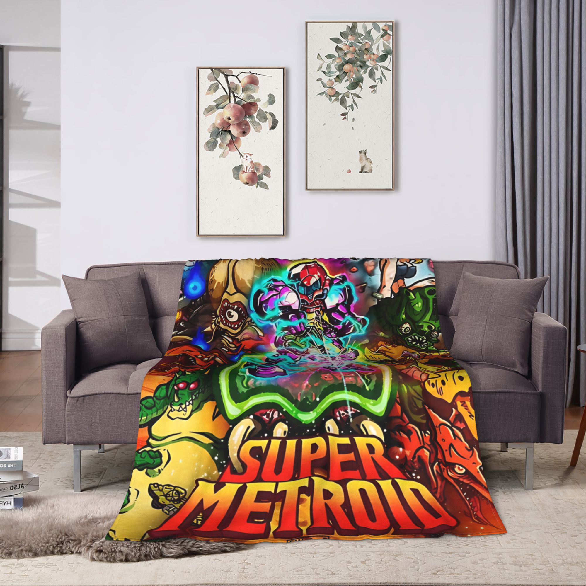 Metroids Hero Game  Flannel Bl - Home Office Trend 评论和价格