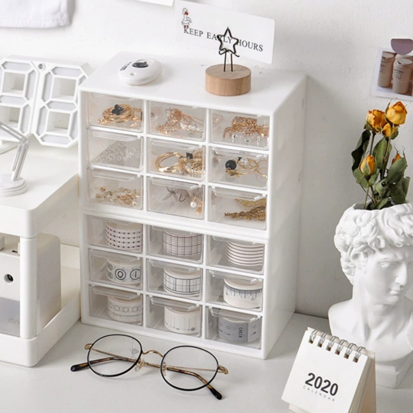 Bead Material Storage Box. The - Home Office Hidden Desk 评论和价格