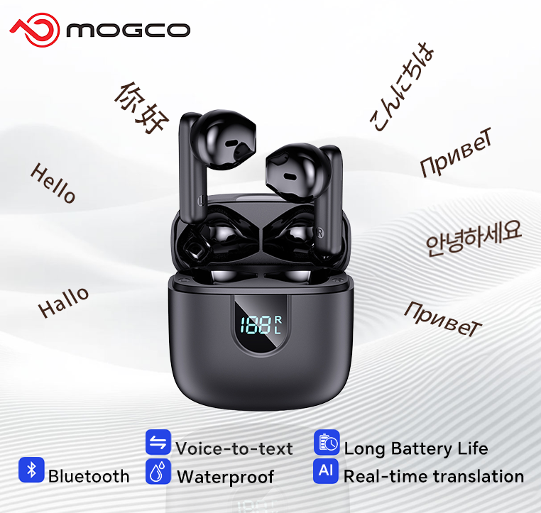A18 AI Translator Earbuds  164 - Noise Canceling Headphones 评论和价格