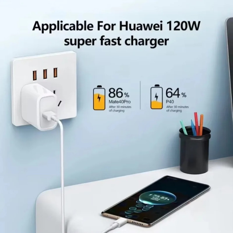 10A 120W USB to Type-C Fast Ch - Home Office Vivo 评论和价格