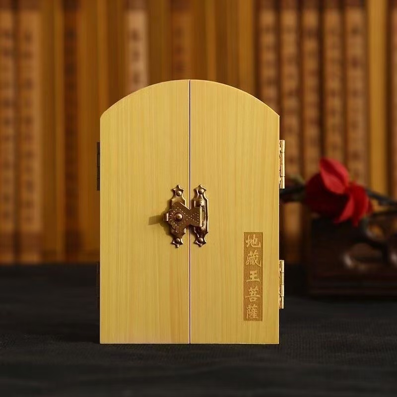 wood carving Guanyin, God of W - Home Office Feng Shui 评论和价格