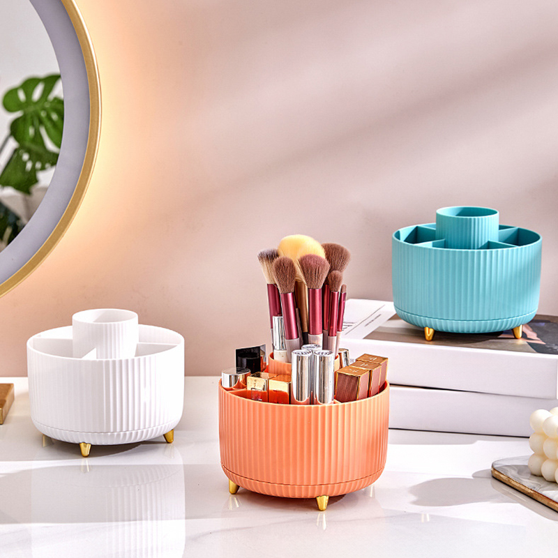 1Pcs 360° Rotating Makeup Brus - Home Office Hidden Desk 评论和价格