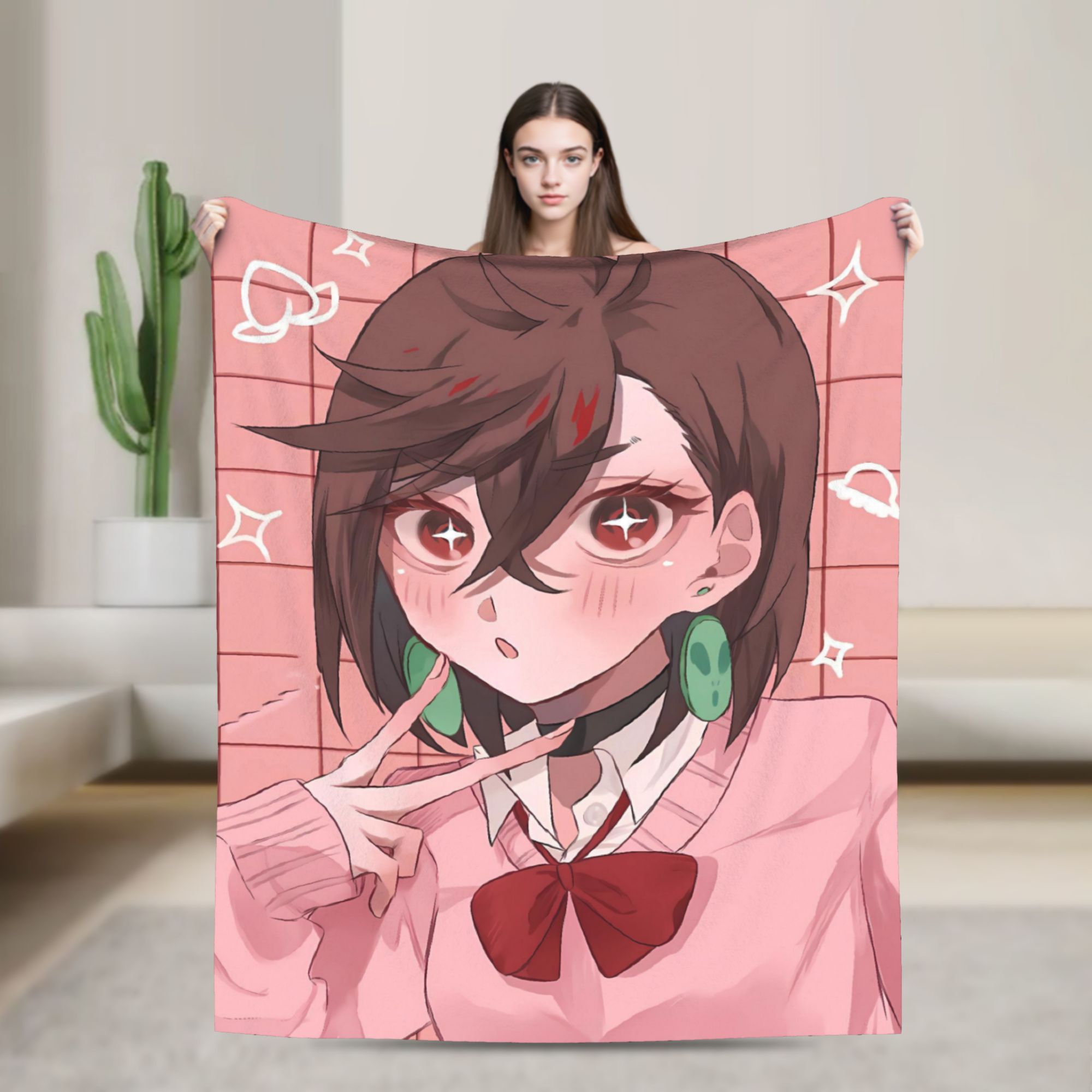 Dandadan Manga Anime Flannel B - Home Office Trend 评论和价格