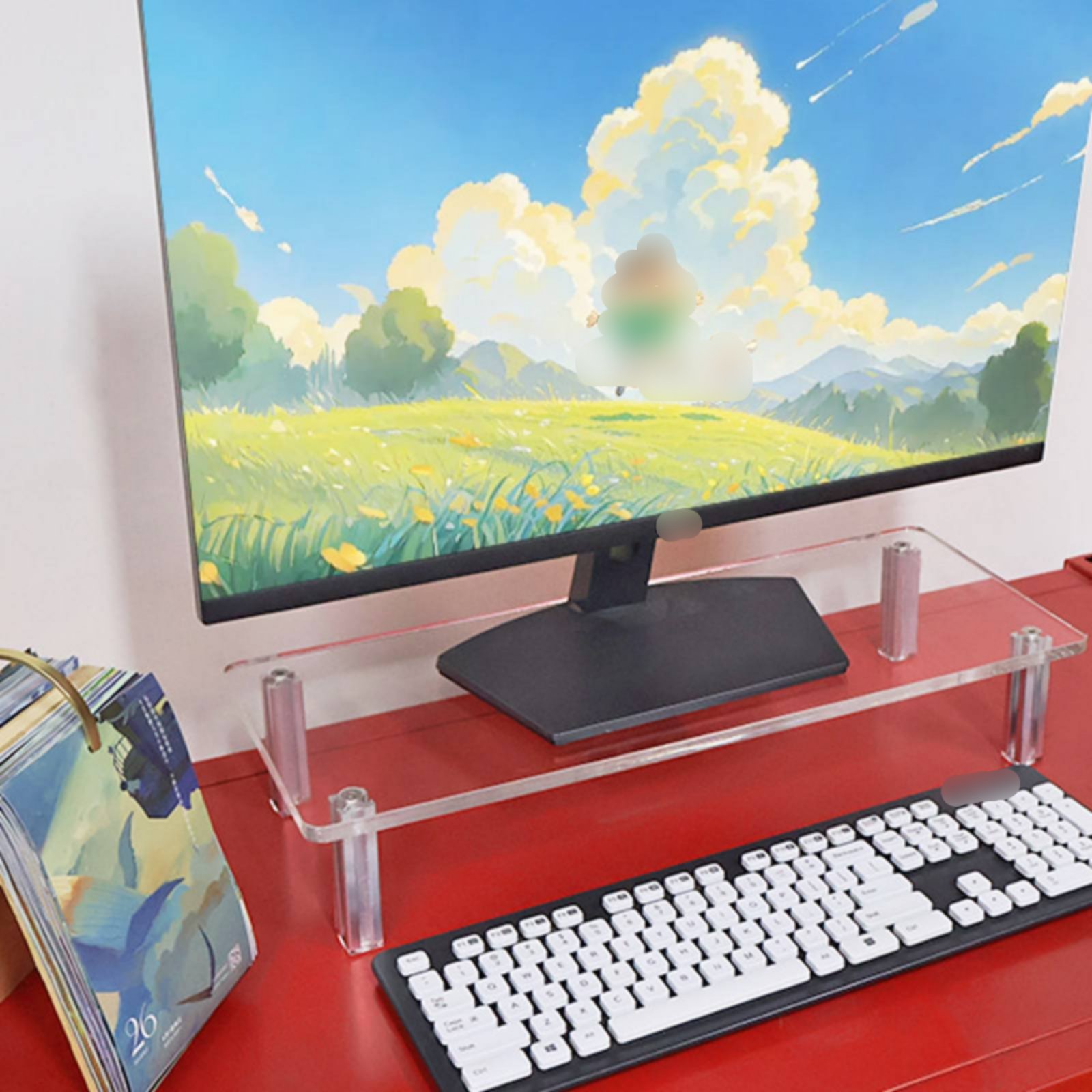 Acrylic Monitor Stand Easy to  - Monitor Riser Stand 评论和价格