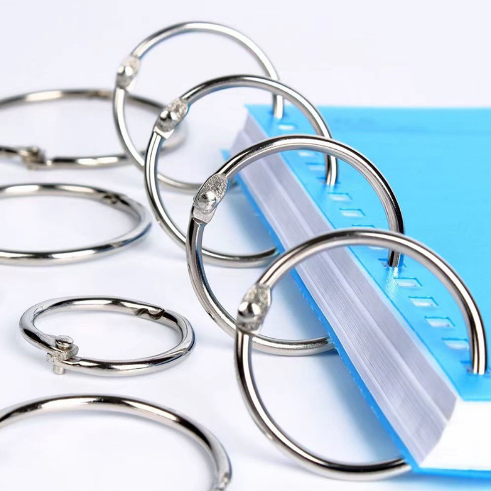 12PCS Metal Ring Binder Book R - Home Office Image 评论和价格