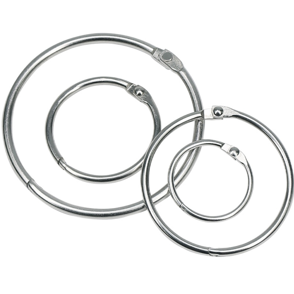 12PCS Metal Ring Binder Book R - Home Office Image 评论和价格