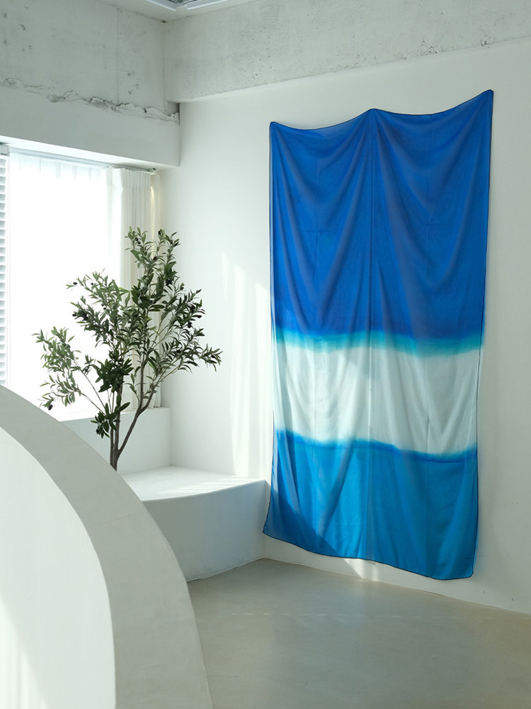 Chiffon Pink Seaside Pattern T - Home Office Backdrop 评论和价格