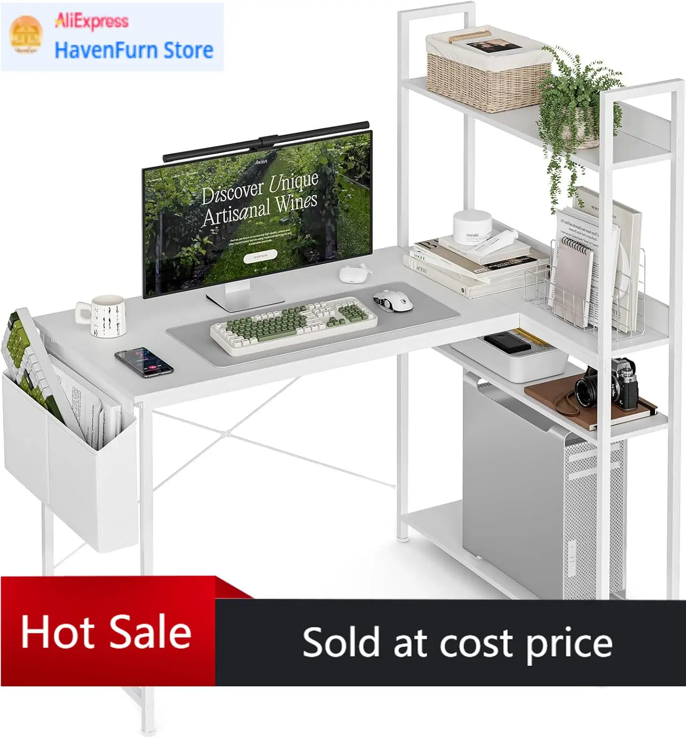 Activity price47 Inch L Shaped - Home Office L Shaped Desk 评论和价格