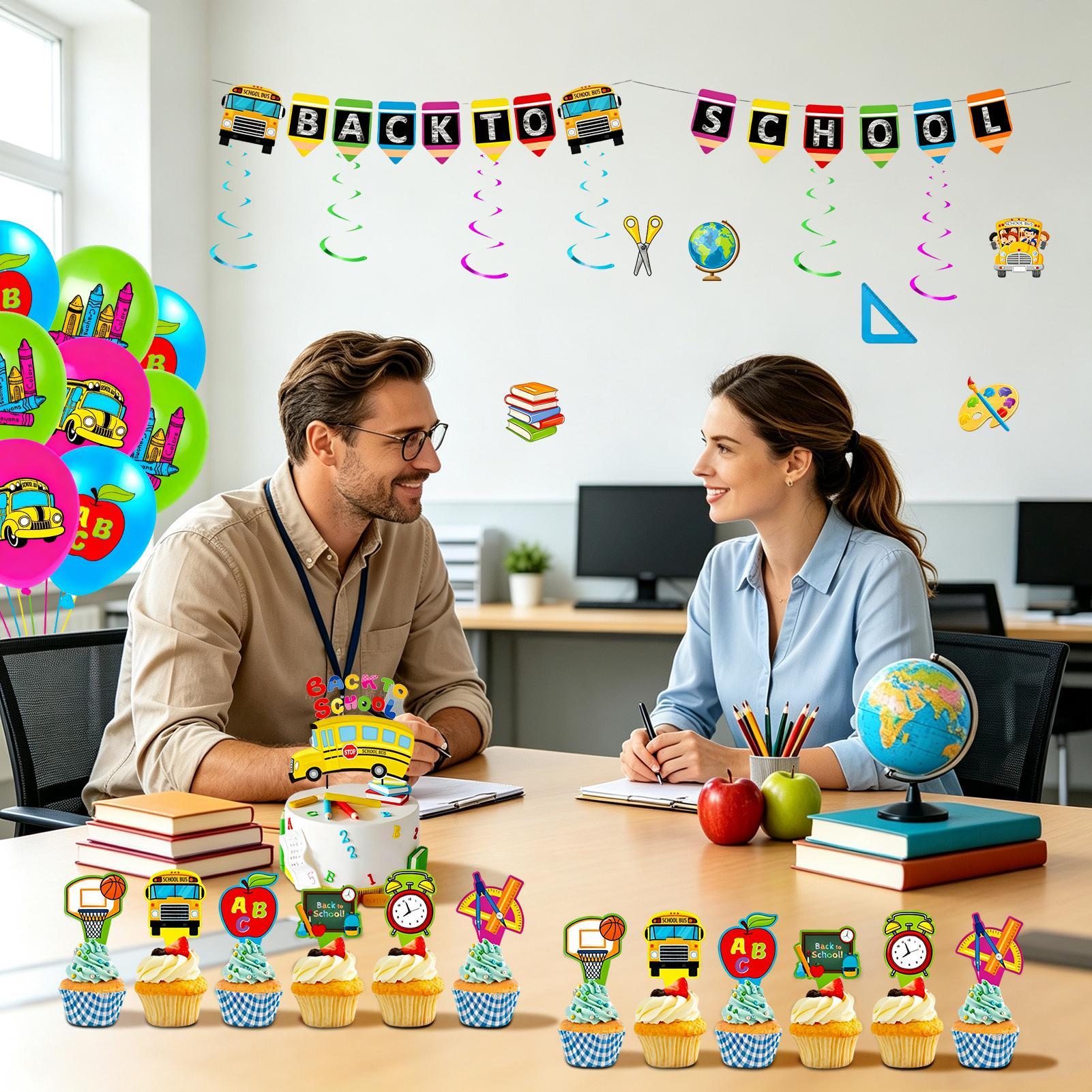 Back To School Decorations for - Home Office Backdrop 评论和价格