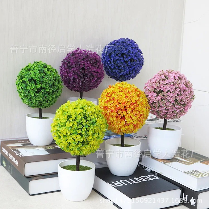 Artificial Small Tree Potted P - Home Office Hidden Desk 评论和价格