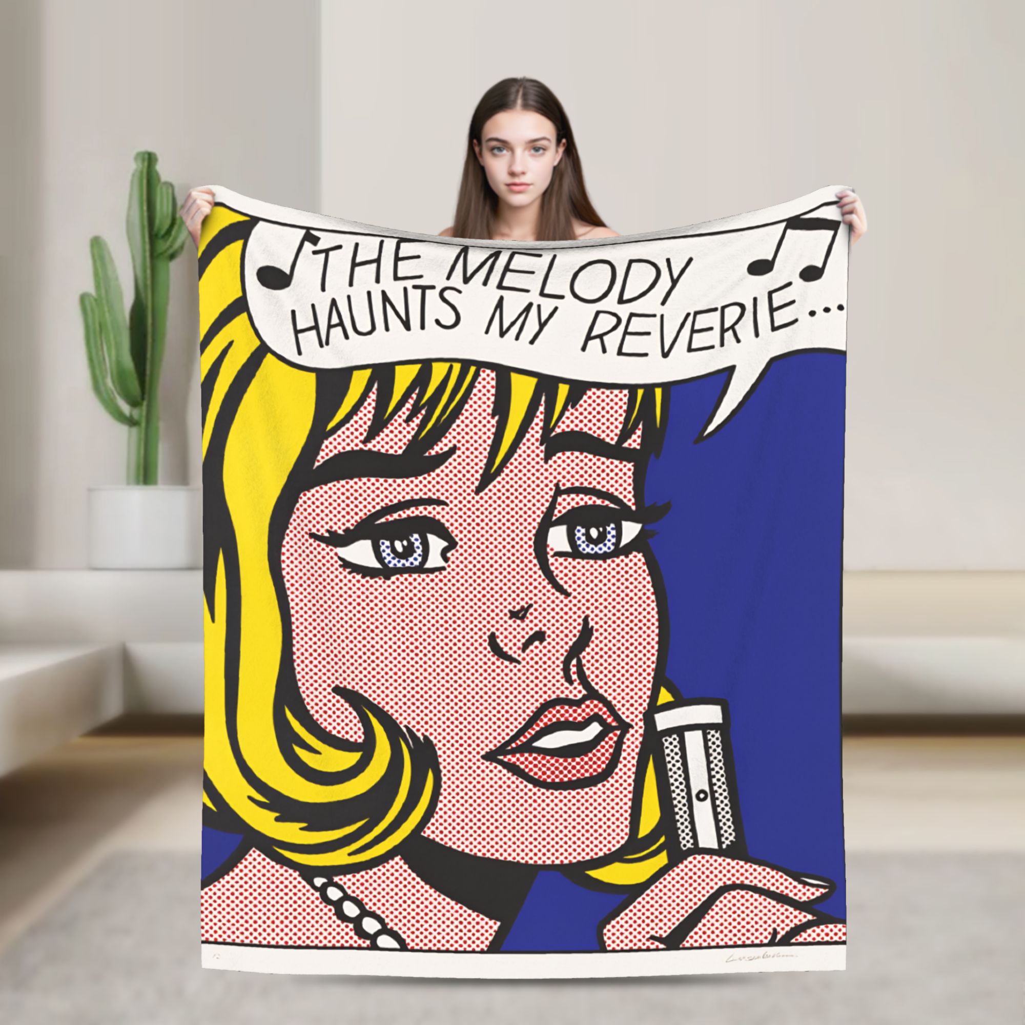 Roy Lichtenstein Pop Art Blank - Home Office Trend 评论和价格