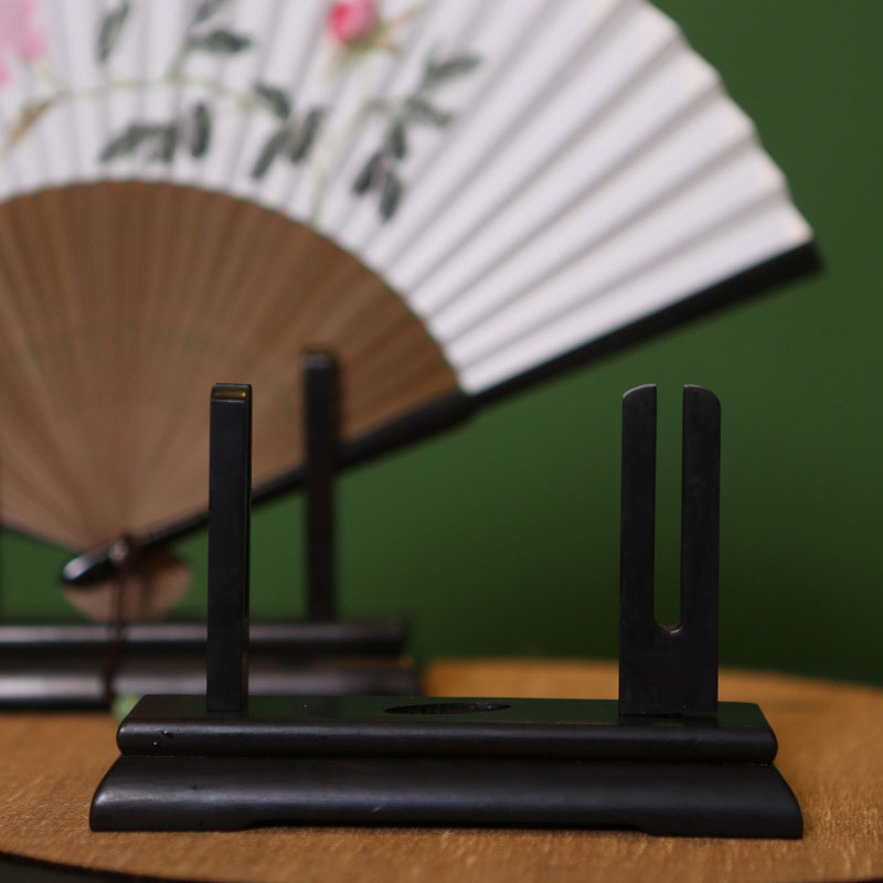 Vintage Art Style Folding Fan  - Home Office Hidden Desk 评论和价格