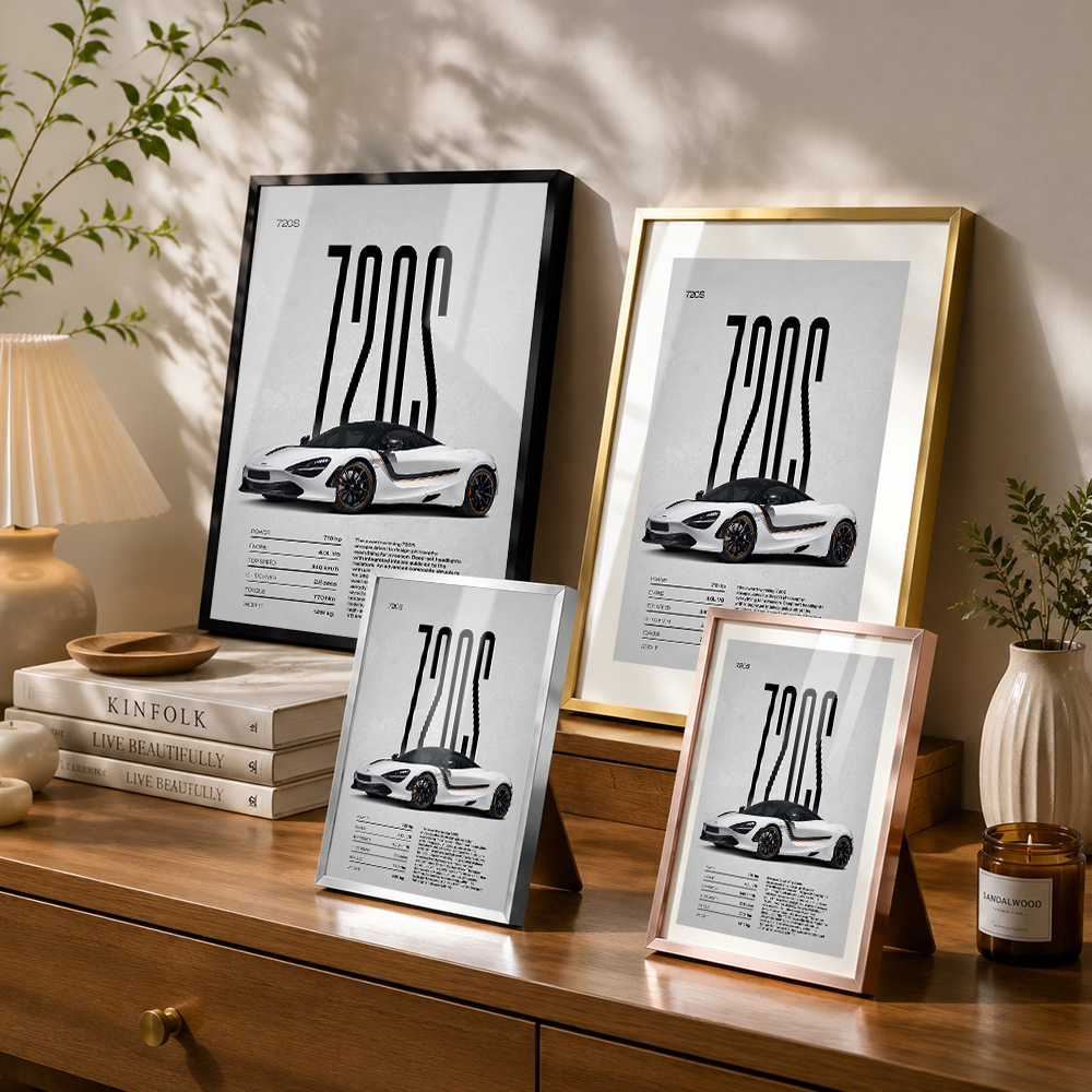United Kingdom 720S Car Framed - Home Office United Kingdom 评论和价格