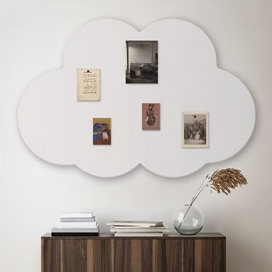 Cloud Shaped Felt Board Decora - Home Office Backdrop 评论和价格