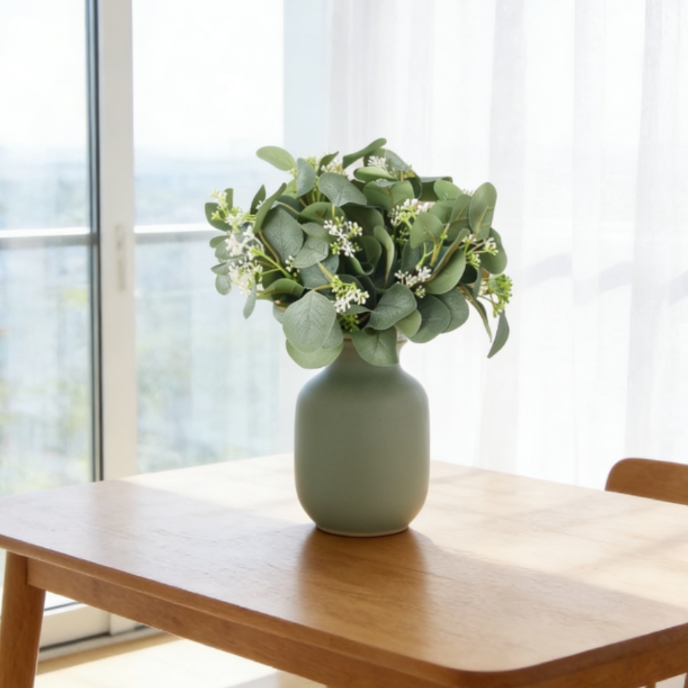 Artificial Eucalyptus Leaves G - Home Office Backdrop 评论和价格